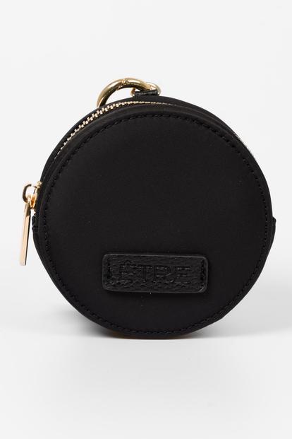 Pink Plain Round Coin Purse