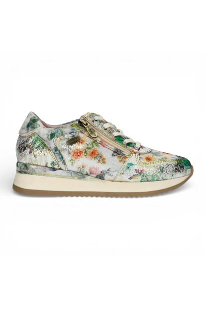 Green Womens Trainers Sneaker Shoes-Gycmo-58