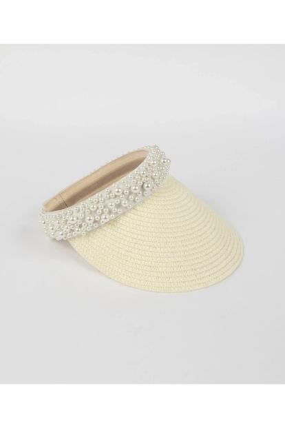 White Rita - Pearl Headband Visor