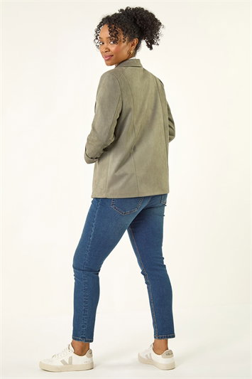 Petite Faux Suede Blazer 15040840
