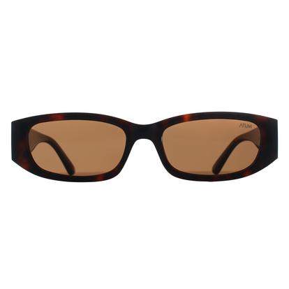 Brown Rectangle Shiny Havana Brown Nyctra