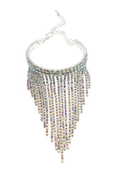 Metallic Diva Collection Gleaming Tassel Bracelet
