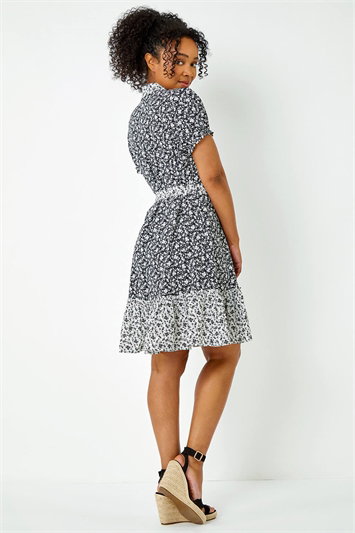 Petite Ditsy Floral Shirt Dress 14389008