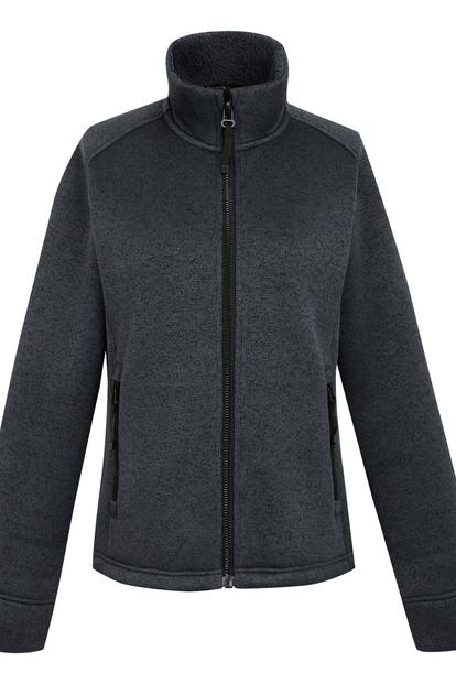 Grey Emilide Full Zip Fleece Jacket