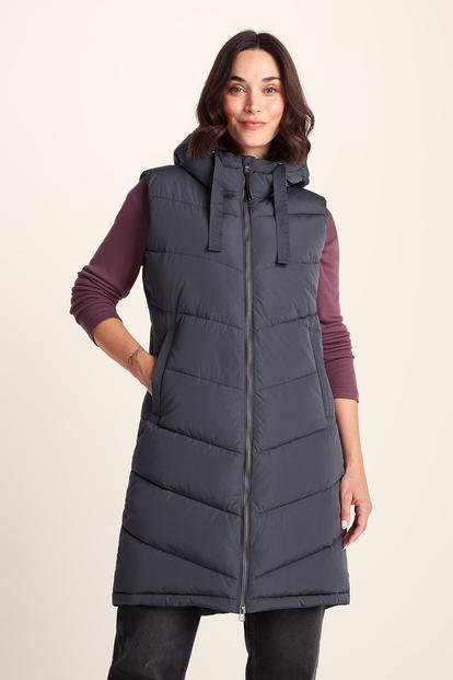 Black Ranskill Long Insulated Gilet