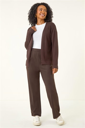 Petite Plain Stretch Cardigan 16097319