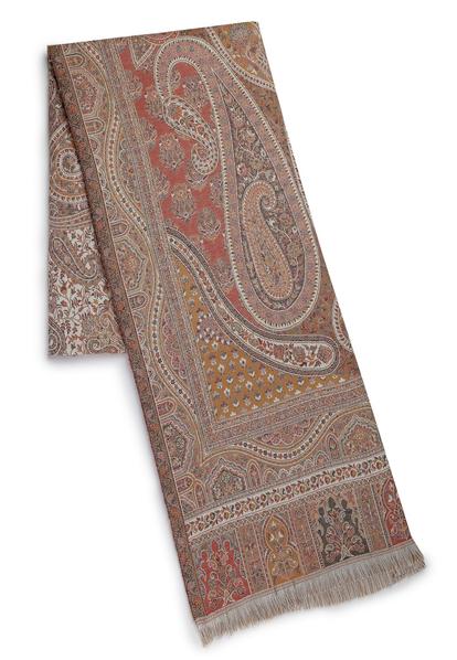 Multi Kashmiri Jamawar Scarf