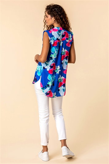 Floral Print Tunic Top 20058780