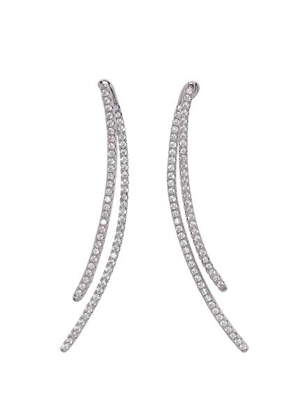 Metallic Shimmering Rays Earrings