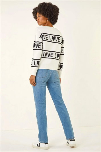 Love Motif Knit Jumper 16210238
