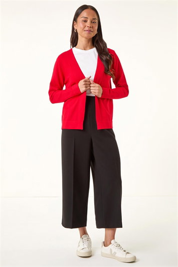 Petite Open Knitted Cardigan 16097378