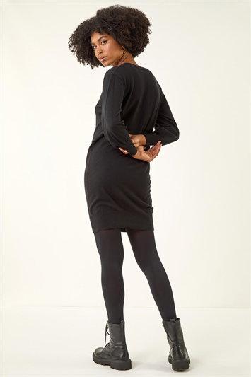 Longline Knitted Jumper Dress 14312908