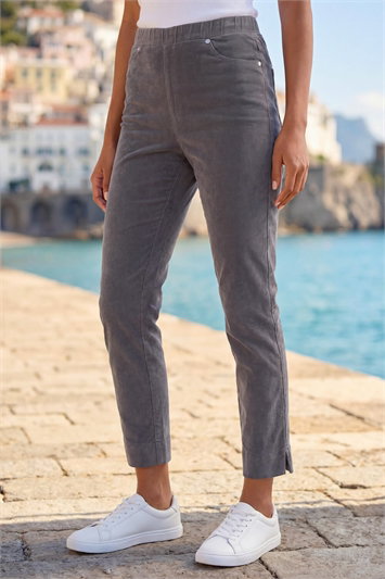 Corduroy Stretch Denim Trousers 18068036