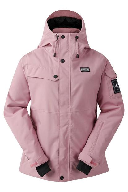 Purple Ski Life Dash Print Ski Jacket