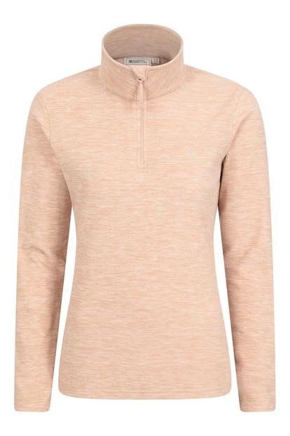 Snowdon Melange Fleece Top M000098606