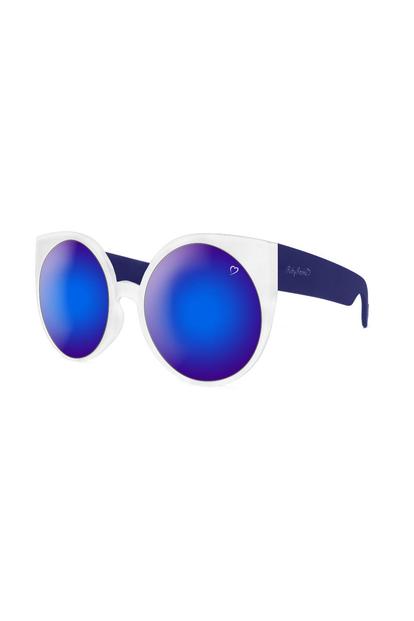 Blue Ruby Rocks Miami Sunglasses