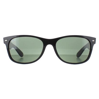 Black Rectangle Black Green Sunglasses