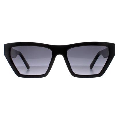 Black Cat Eye Shiny Black Dark Grey Gradient Marc 657/S