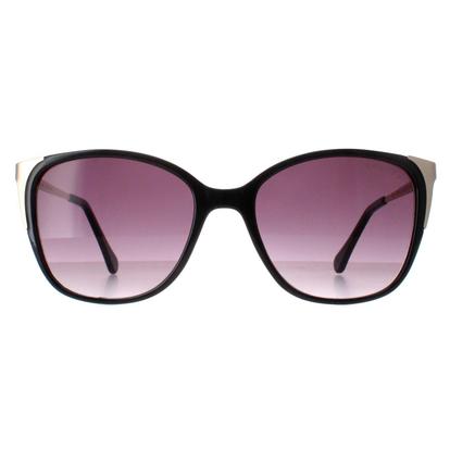 Black Cat Eye Black Purple Romala