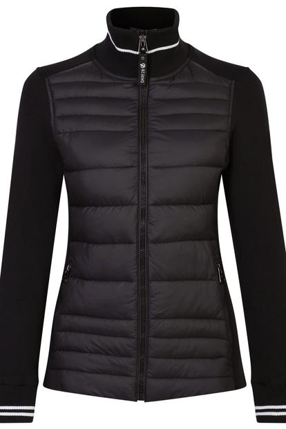 Pink Icy Hybrid Padded Jacket