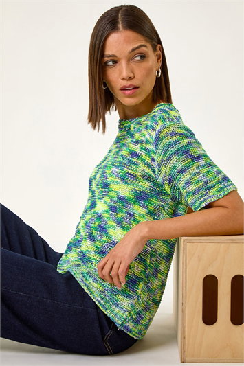 Spacedye Knit Top 16180609
