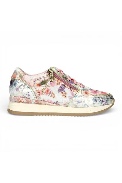 Pink Womens Trainers Sneaker Shoes-Gycmo-58
