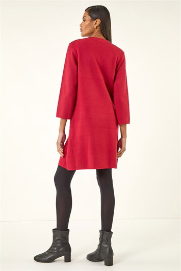 Patch Pocket Knit Dress 14780478