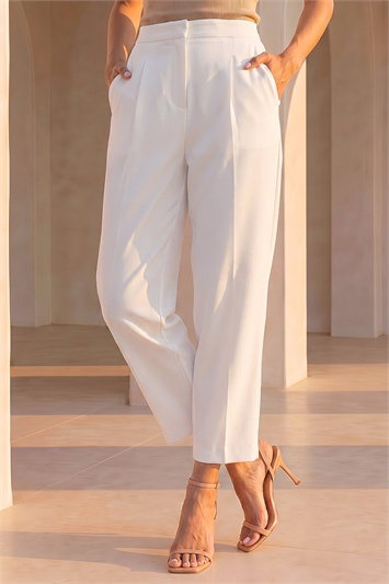 Petite Ankle Grazer Smart Stretch Trouser 18097938