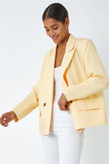 Double Breasted Button Blazer 15021142