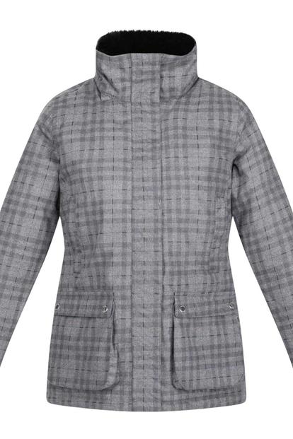 Green Leighton Plaid Waterproof Jacket