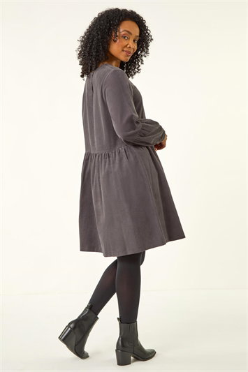Petite Cord Cotton Mini Dress 14788818