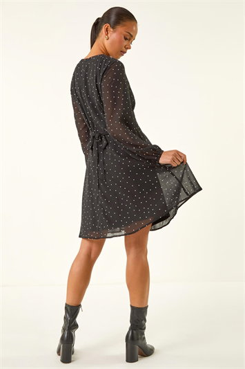 Petite Polka Dot Dress 14815108