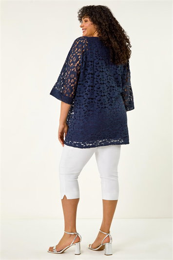 Curve Lace Front Stretch Top 19406860