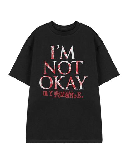 Black My Chemical Romance I'm Not Okay T-Shirt