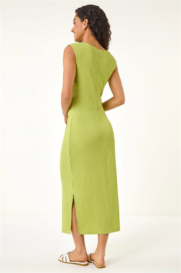 Dusk Textured Ruched Midi Dress 14869749