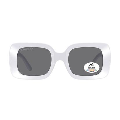 White Square White Grey Polarized Mp68