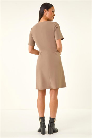 Petite Zip Pocket Stretch Dress 14898290