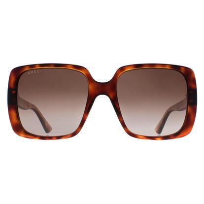 Brown Square Dark Havana Brown Gradient Gg0632s