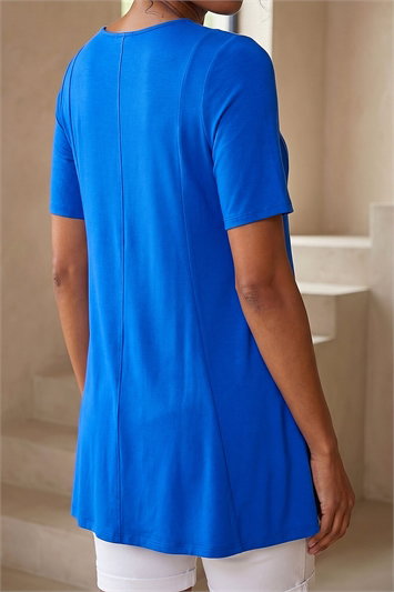 Pocket Detail Tunic Top 19412580