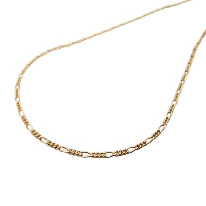 Metallic 18K Gold Vermeil Plated Everyday Chain Necklace
