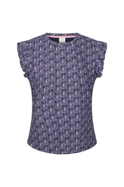 Blue Salma Jersey Tshirt