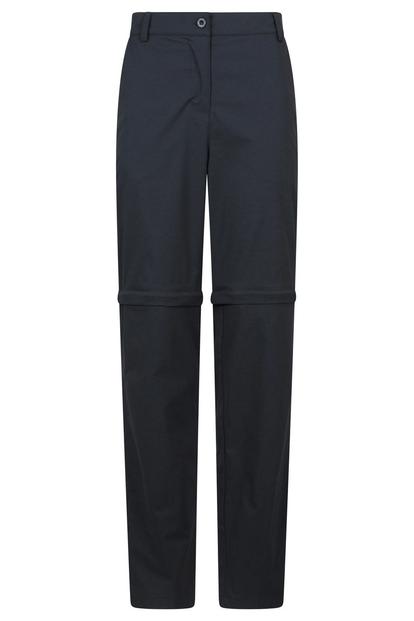 Black Delta Stretch Zipoff Trousers