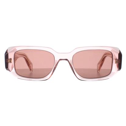 Pink Rectangle Transparent Peach Light Brown Pr17ws