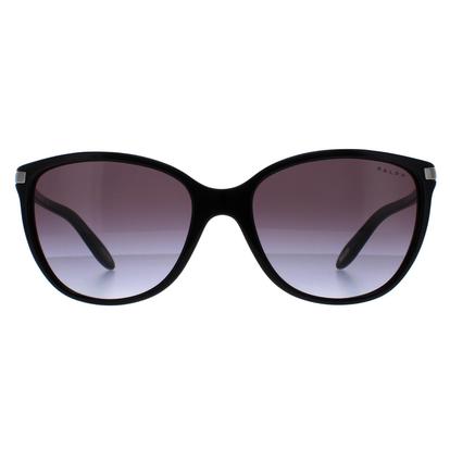 Black Cat Eye Black Grey Gradient Sunglasses