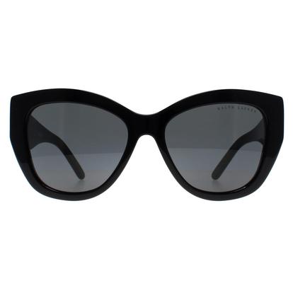 Black Cat Eye Shiny Black Dark Grey Rl8175