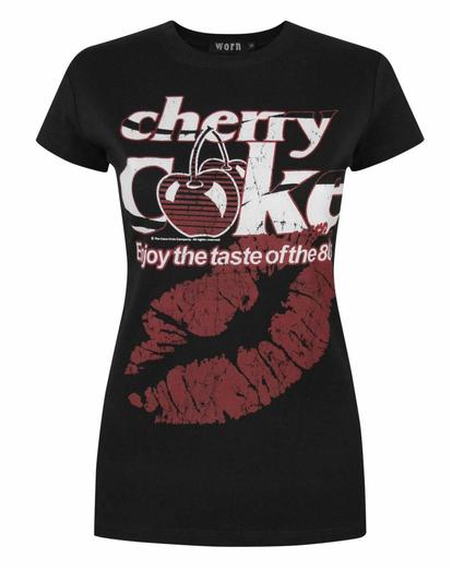 Black Coca Cola Cherry Coke Taste Of By T-Shirt