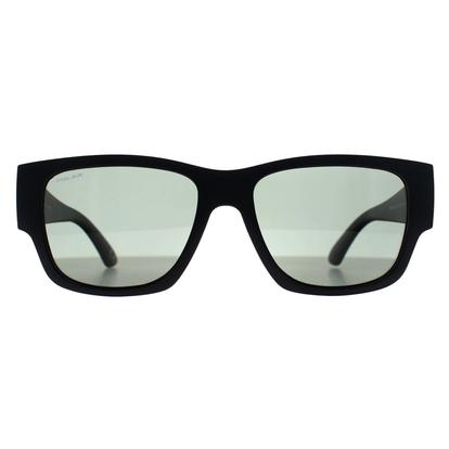 Black Rectangular Black Green Jade