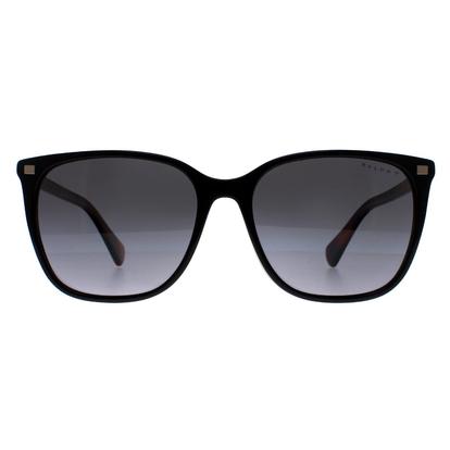 Black Square Shiny Black With Havana Grey Gradient Polarized Ra5293