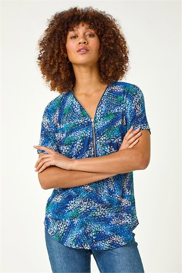 Halife Women's Paisley Printed Pleated Tank Top - Sleeveless Flare Blouse Tunic, Black