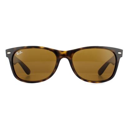 Brown Rectangle Light Havana Brown Sunglasses